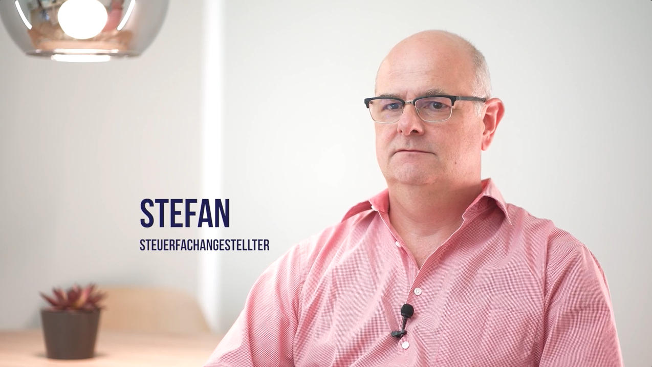 Steuerfachangestellter Stefan im Interview